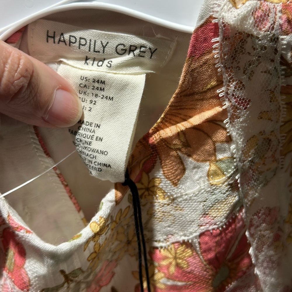 Floral Summer Girl Dress - Picture 3 of 16